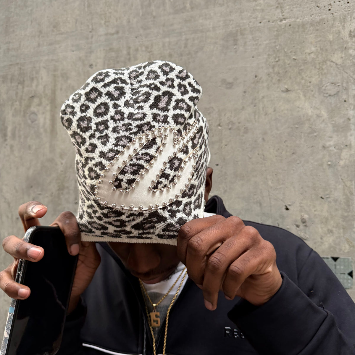Snow Leopard Beanie