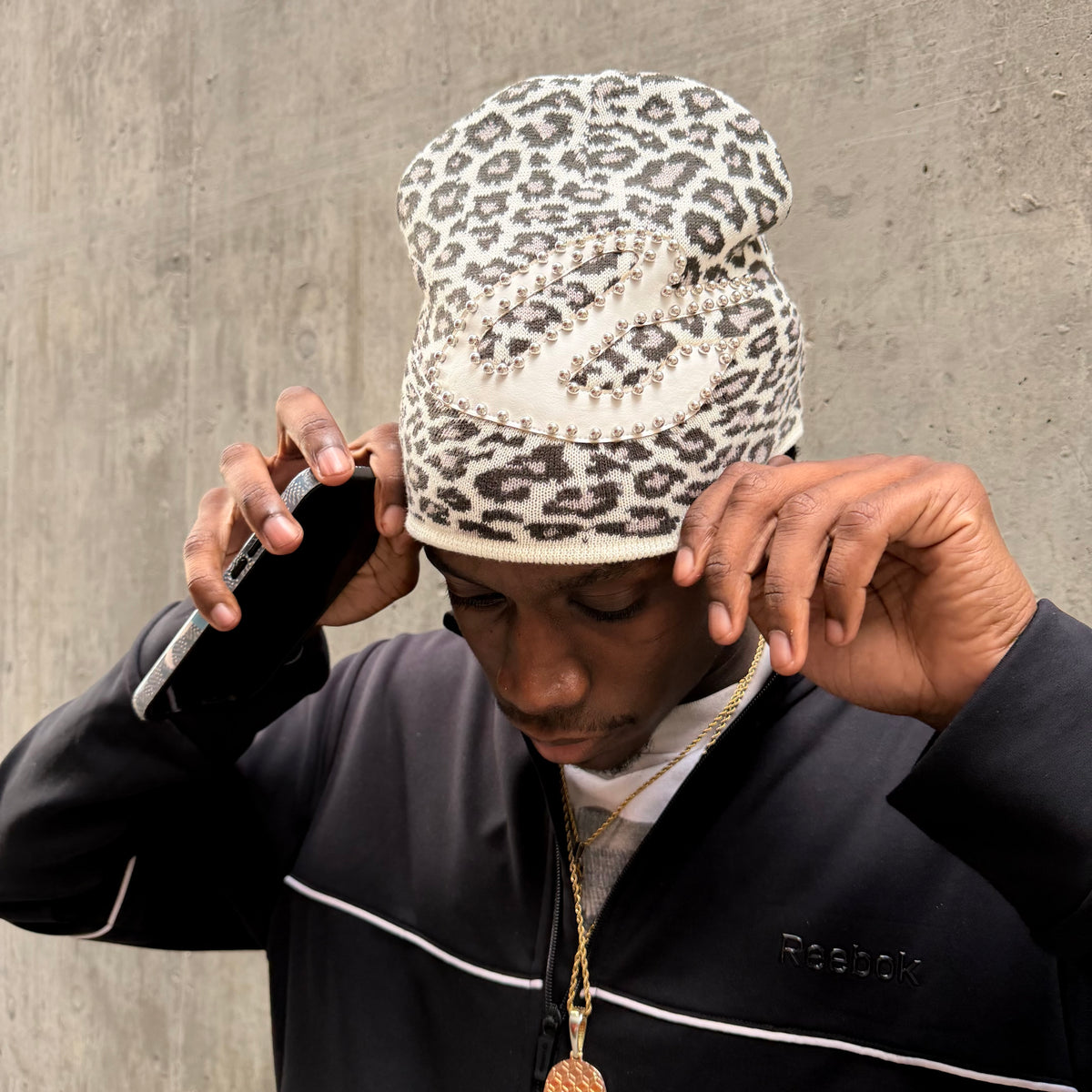 Snow Leopard Beanie