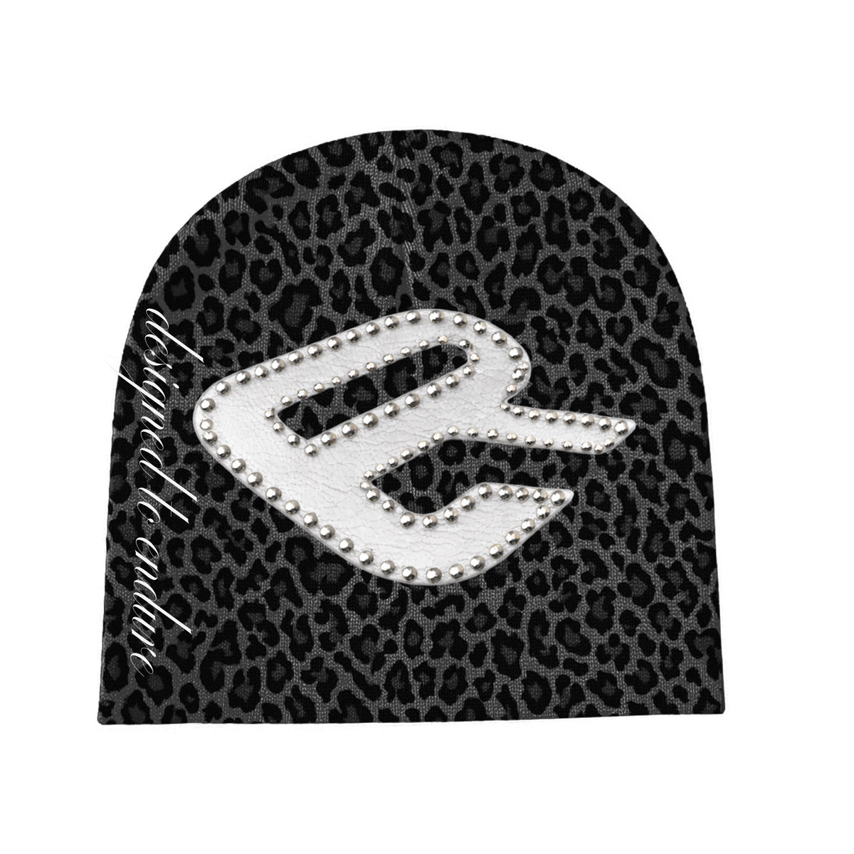 Midnight Leopard Beanie
