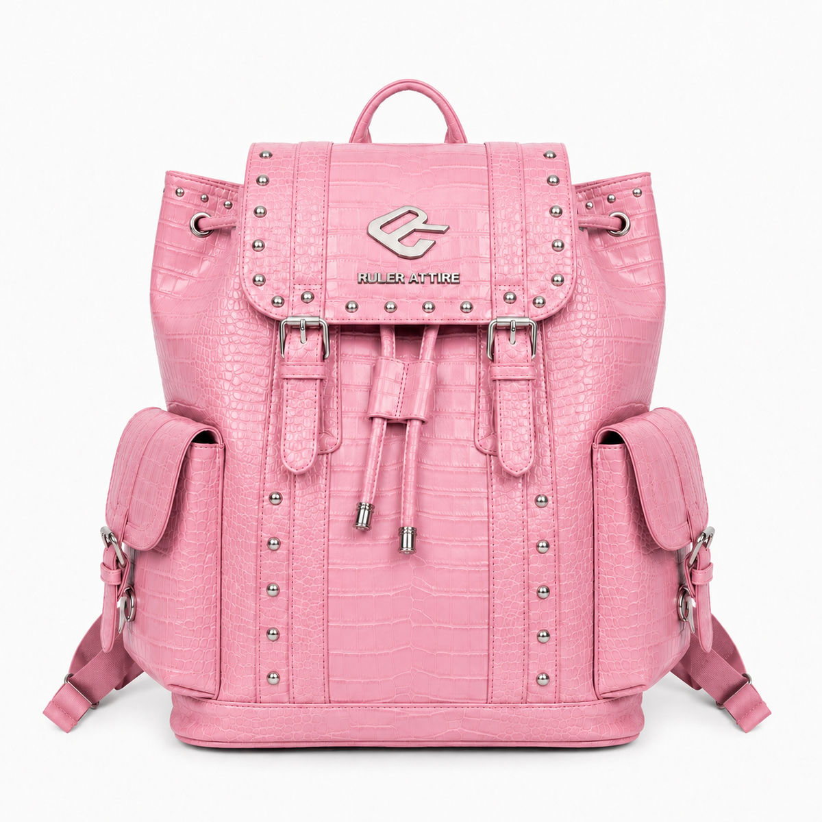 Studded Rosé Regalia Bag