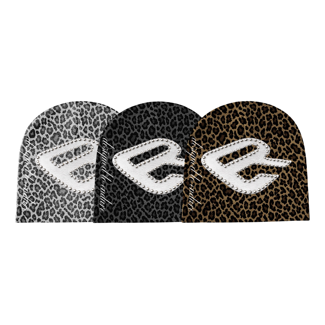 Leopard Beanie Bundle